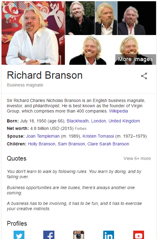 richard branson branding