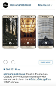 Samsung_Mobile instagram ad