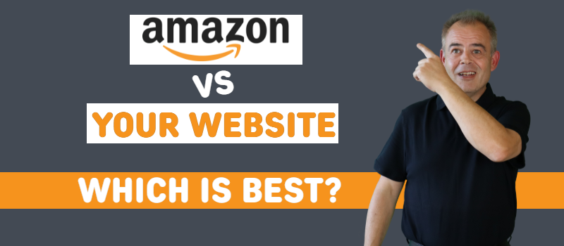 amazon vs own site